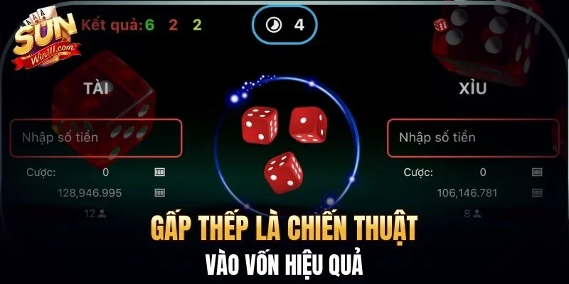 Gấp thếp là chiến thuật vào vốn hiệu quả
